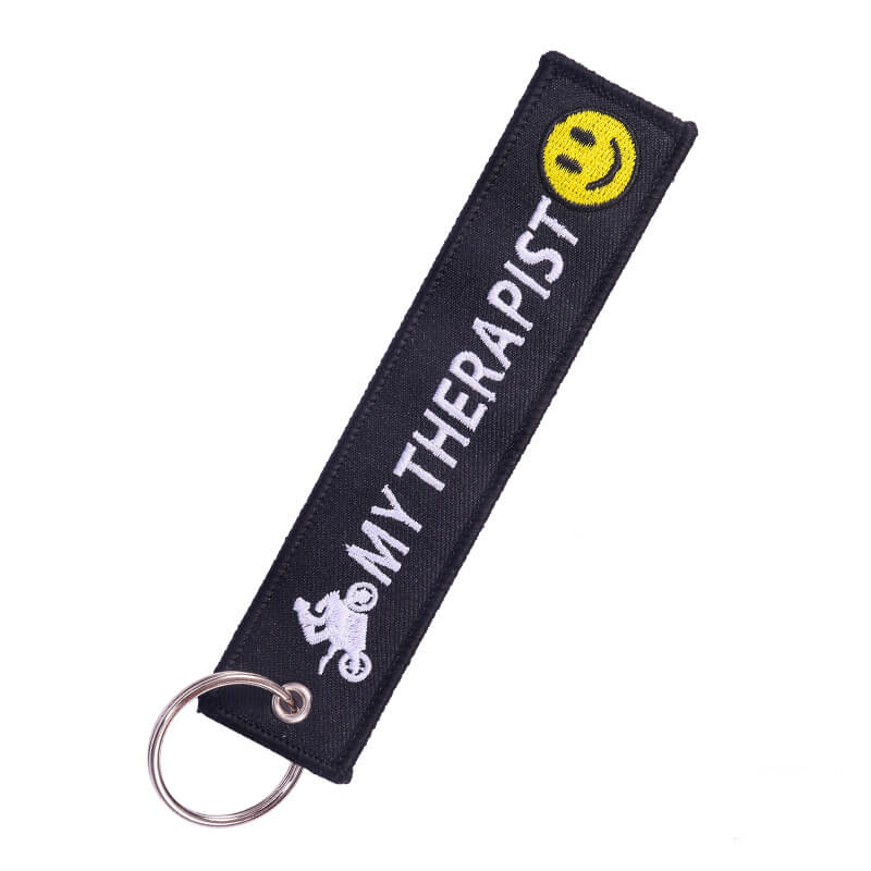Keychain for Motorcycles, Scooters, Cars Keychain GrindStyle My Therapist 