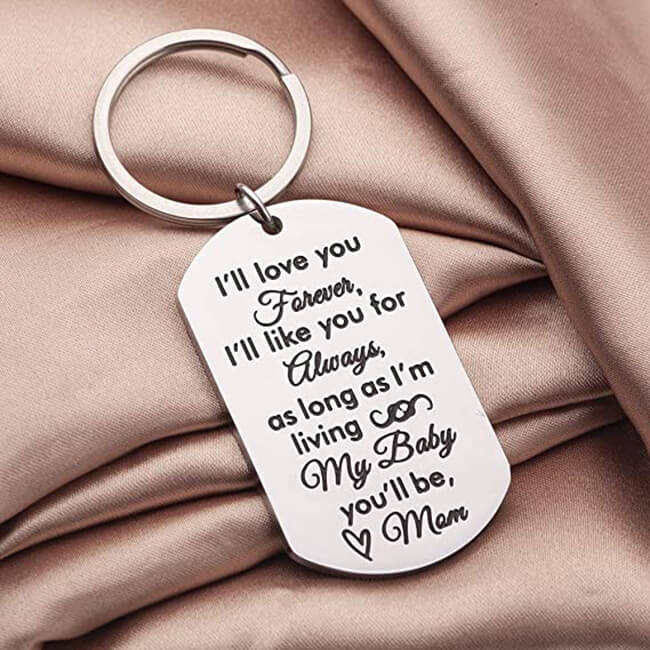 We Pray You'll Always Be Safe Keychain - GrindStyle