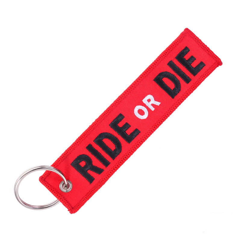 Keychain for Motorcycles, Scooters, Cars Keychain GrindStyle Ride or Die 