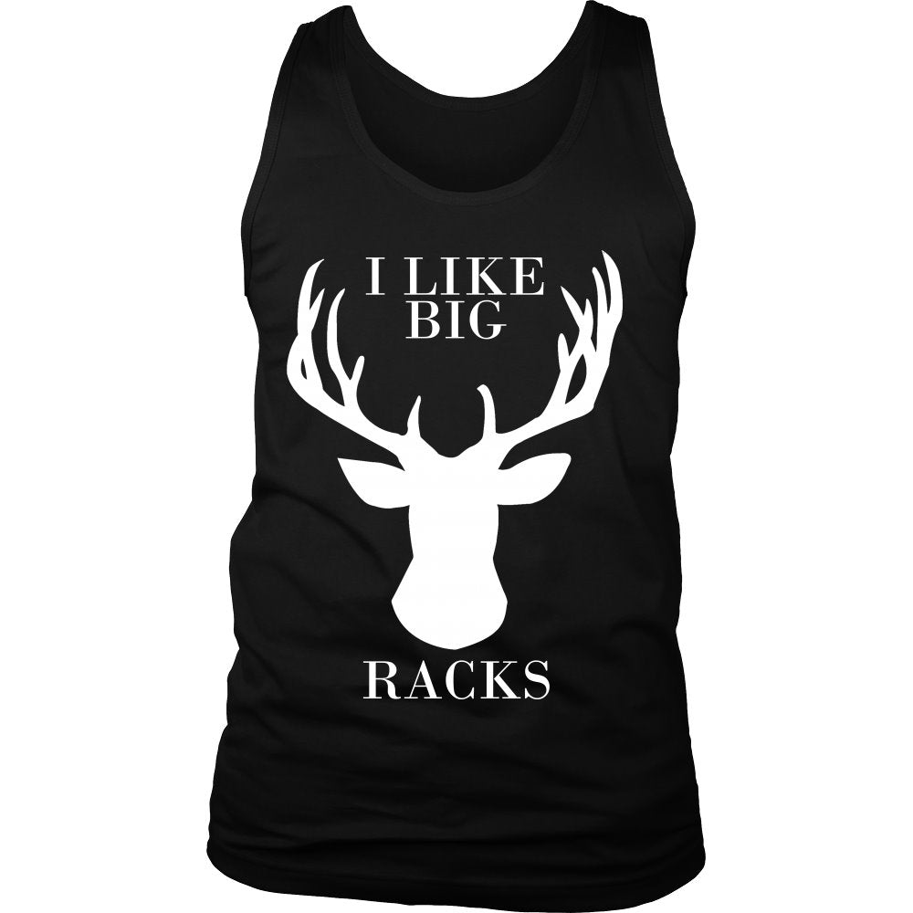 I Like Big Racks T-shirt teelaunch District Mens Tank Black S