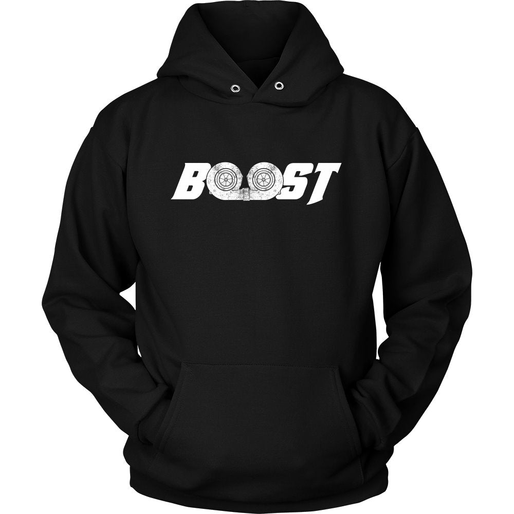 Boost T-shirt teelaunch Unisex Hoodie Black S