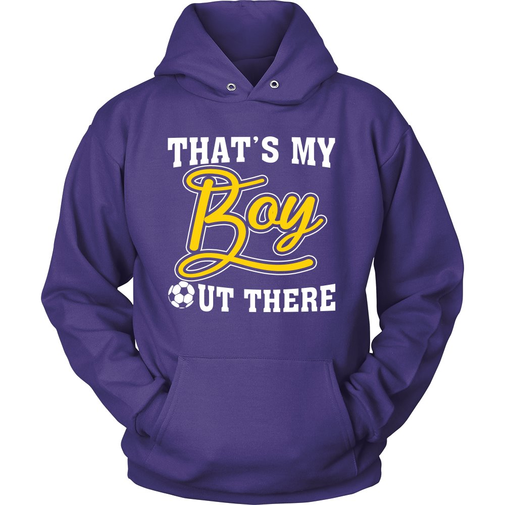 That's My Boy Out There T-shirt teelaunch Unisex Hoodie Purple S
