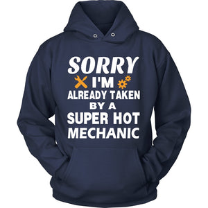 Love A Mechanic! T-shirt teelaunch Unisex Hoodie Navy S