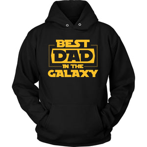 Best Dad In The Galaxy T-shirt teelaunch Unisex Hoodie Black S