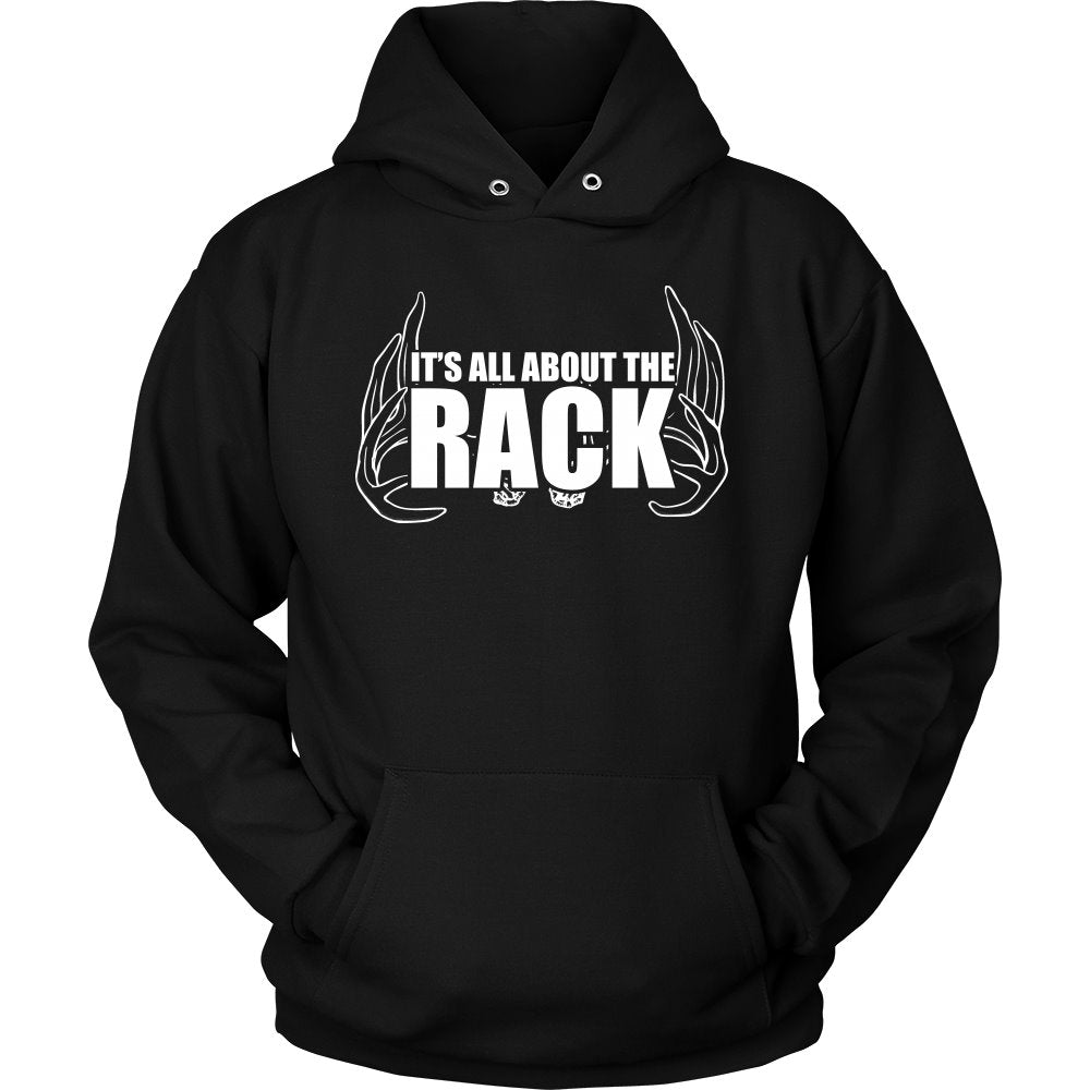 It's All About The Rack T-shirt teelaunch Unisex Hoodie Black S
