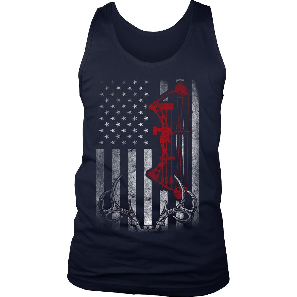 Bowhunting - Limited Edition T-shirt T-shirt teelaunch District Mens Tank Navy S