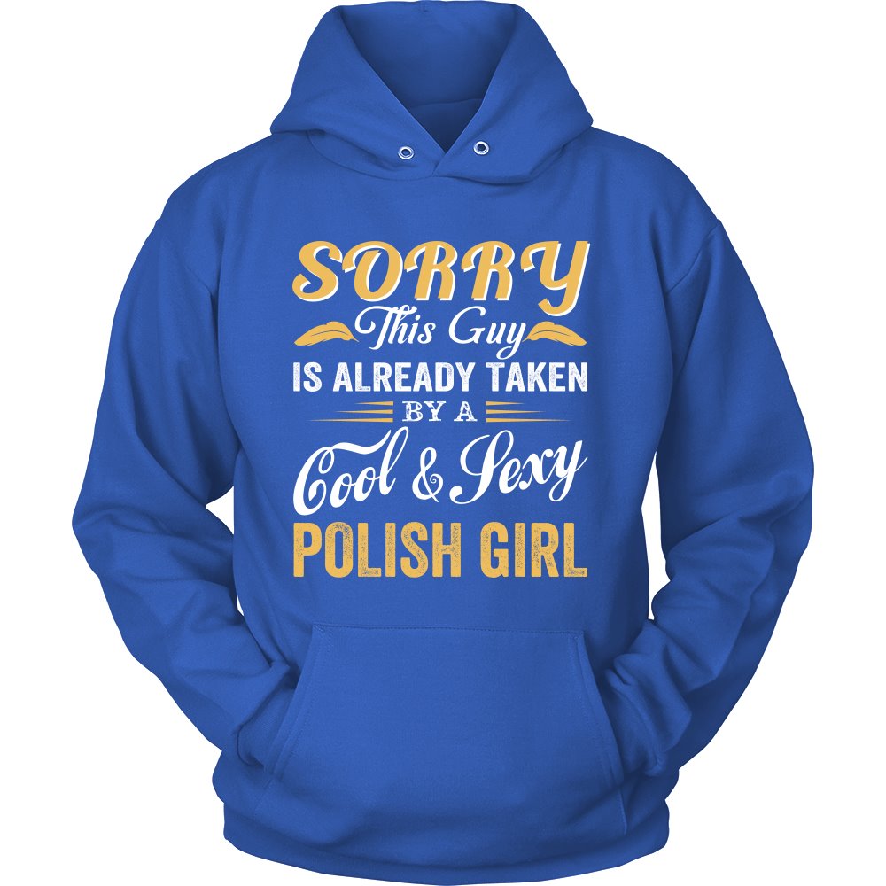 Love A Cool And Sexy Polish Girl T-shirt teelaunch Unisex Hoodie Royal Blue S