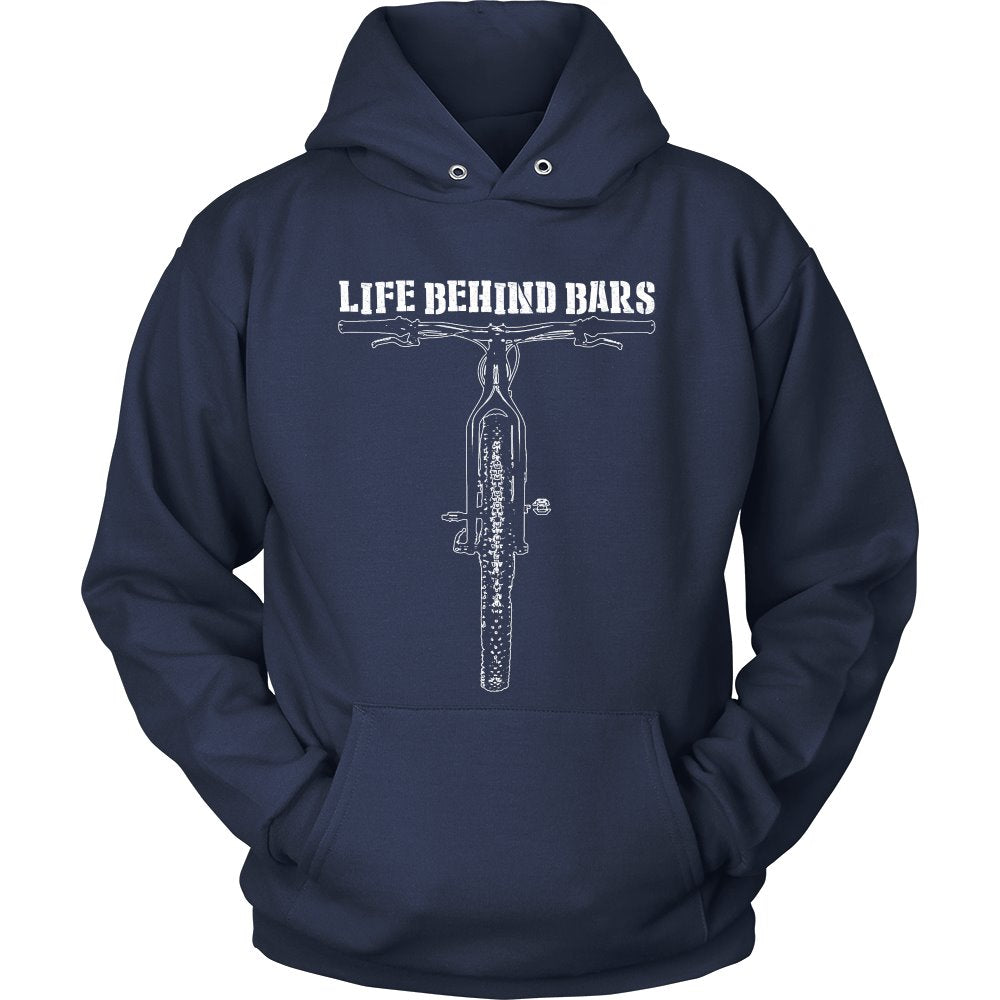Life Behind Bars T-shirt teelaunch Unisex Hoodie Navy S