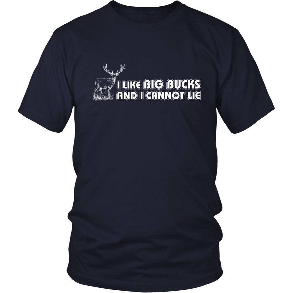 I Like Big Racks And I Can't Lie T-shirt teelaunch District Unisex Shirt Navy S