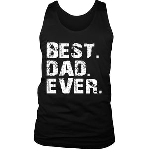 Best DAD Ever T-shirt teelaunch District Mens Tank Black S