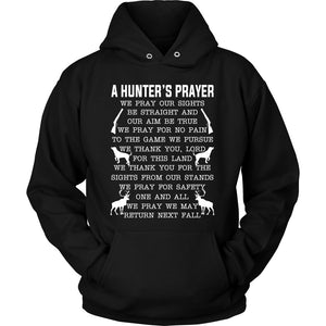 A Hunter's Prayer T-shirt teelaunch Unisex Hoodie Black S