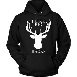 I Like Big Racks T-shirt teelaunch Unisex Hoodie Black S