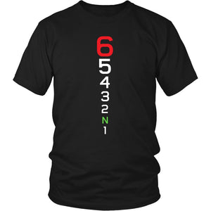 Motorcycle 65432N1 T-shirt teelaunch District Unisex Shirt Black S