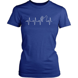 I Love Cat T-shirt teelaunch District Womens Shirt Royal Blue S