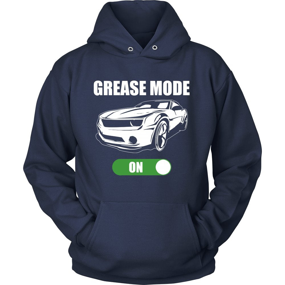 Grease Mode On T-shirt teelaunch Unisex Hoodie Navy S