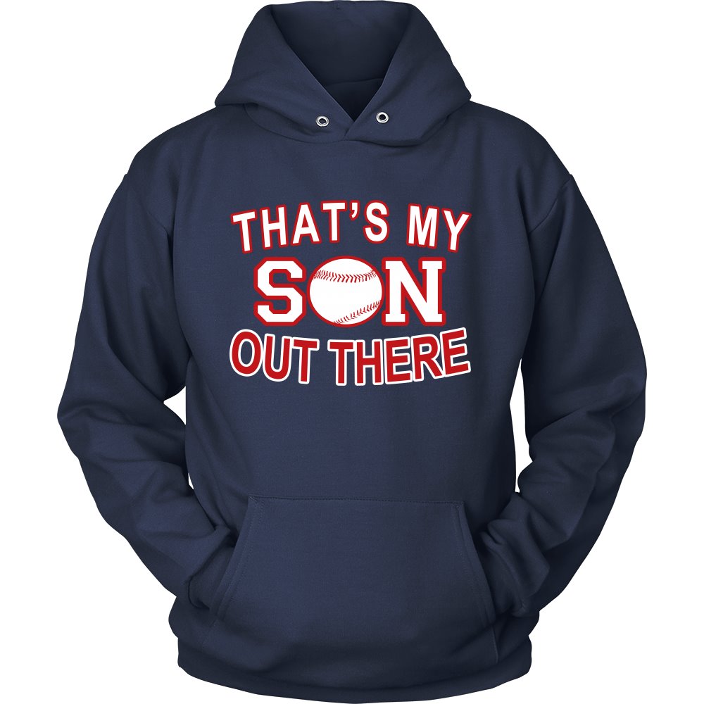 That's My Son Out There T-shirt teelaunch Unisex Hoodie Navy S