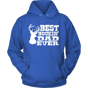 Best Buckin' Dad Ever T-shirt teelaunch Unisex Hoodie Royal Blue S