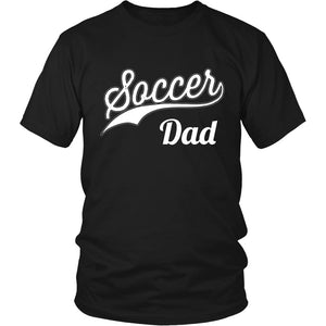 Soccer Dad T-shirt teelaunch District Unisex Shirt Black S