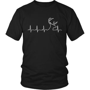 Hunting Love T-shirt teelaunch District Unisex Shirt Black S
