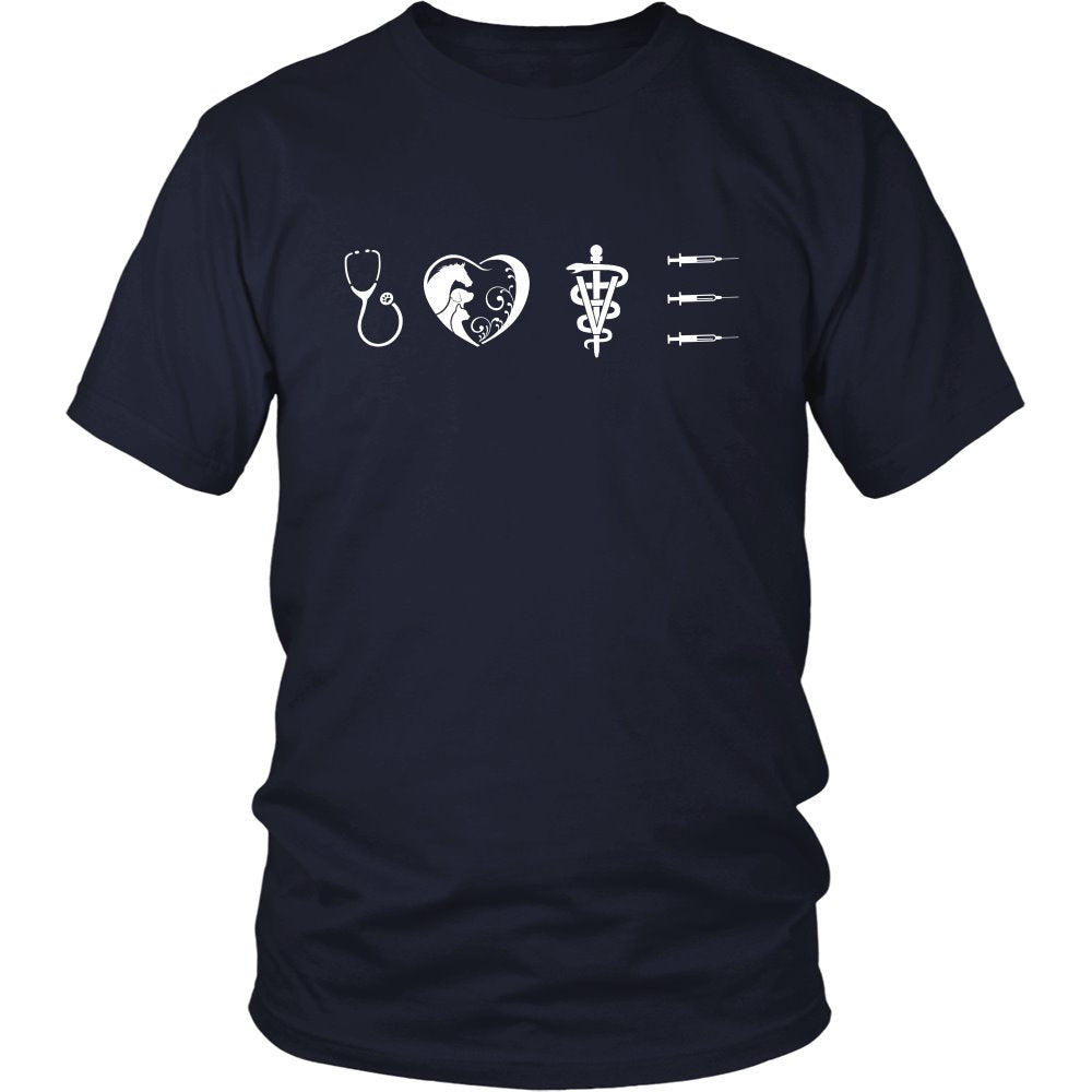 Vet Tech - Limited Edition T-shirt T-shirt teelaunch District Unisex Shirt Navy S