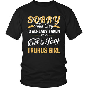 Love A Cool And Sexy Taurus Girl T-shirt teelaunch District Unisex Shirt Black S