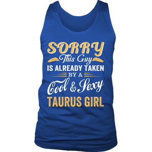 Love A Cool And Sexy Taurus Girl T-shirt teelaunch District Mens Tank Royal Blue S