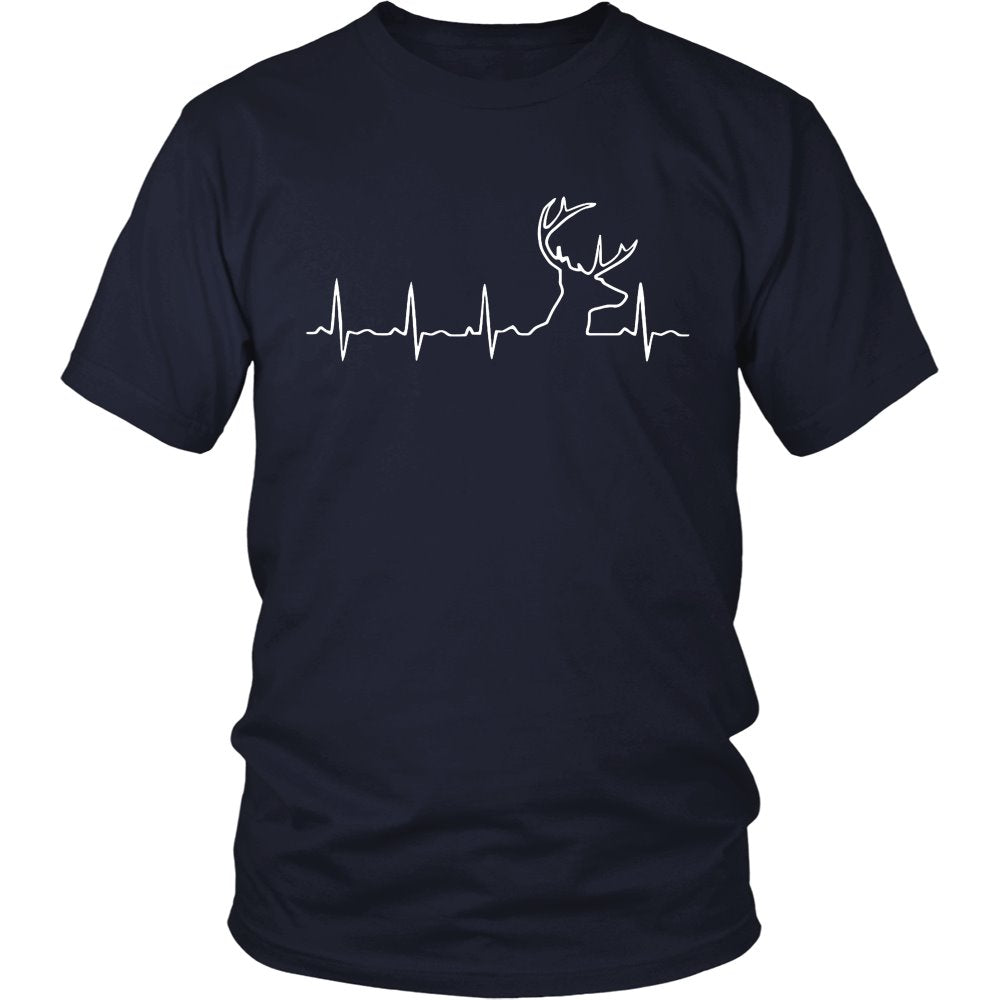 Hunting Love T-shirt teelaunch District Unisex Shirt Navy S