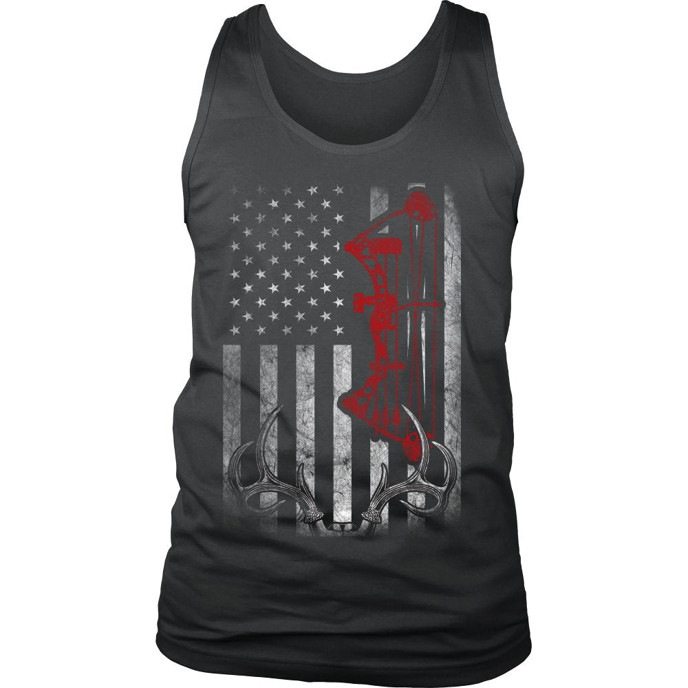 Bowhunting - Limited Edition T-shirt T-shirt teelaunch District Mens Tank Charcoal S