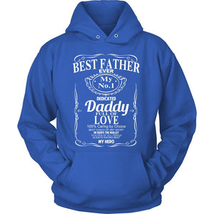 Best Father Whiskey T-shirt teelaunch Unisex Hoodie Royal Blue S