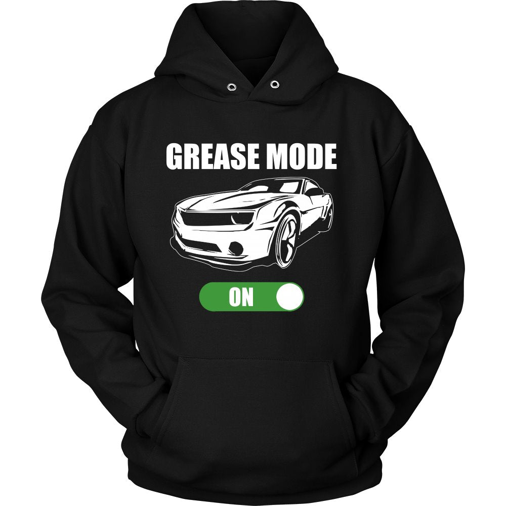 Grease Mode On T-shirt teelaunch Unisex Hoodie Black S
