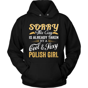 Love A Cool And Sexy Polish Girl T-shirt teelaunch Unisex Hoodie Black S