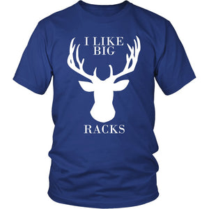 I Like Big Racks T-shirt teelaunch District Unisex Shirt Royal Blue S