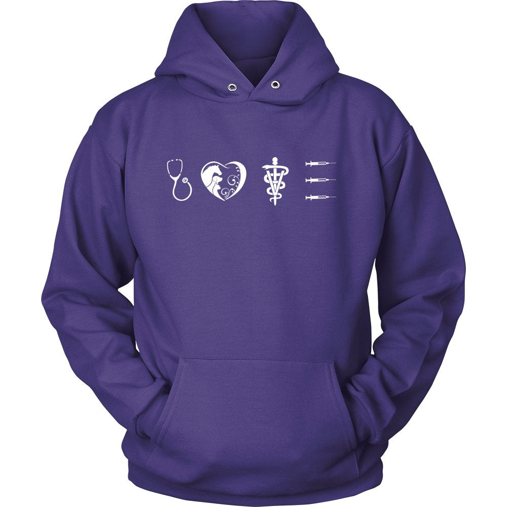 Vet Tech - Limited Edition T-shirt T-shirt teelaunch Unisex Hoodie Purple S