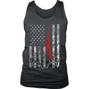 Hunting - Limited Edition T-shirt T-shirt teelaunch District Mens Tank Charcoal S