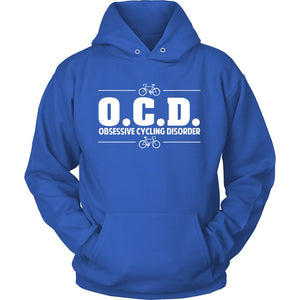 OCD - Obsessive Cycling Disorder T-shirt teelaunch Unisex Hoodie Royal Blue S