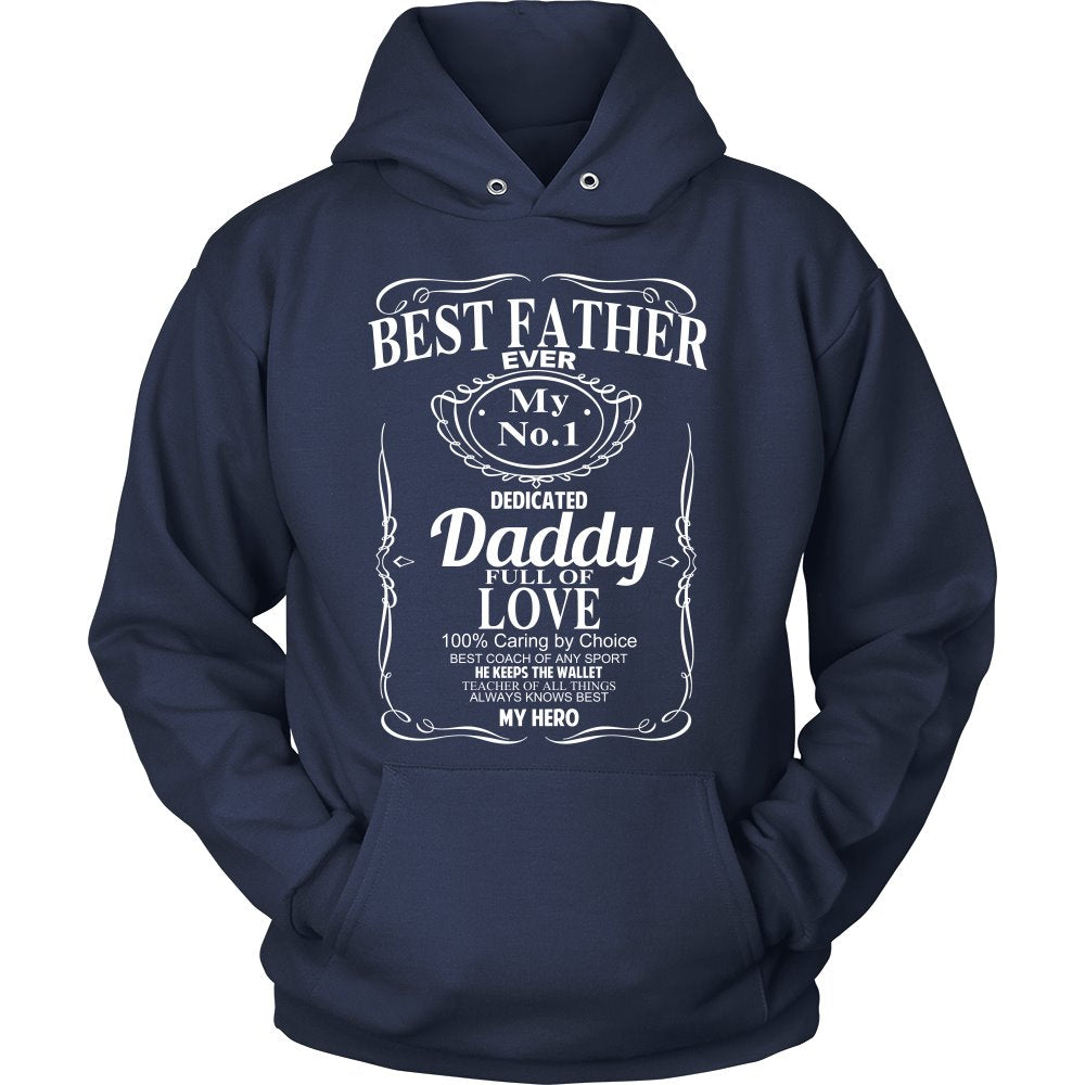 Best Father Whiskey T-shirt teelaunch Unisex Hoodie Navy S