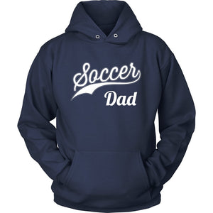 Soccer Dad T-shirt teelaunch Unisex Hoodie Navy S