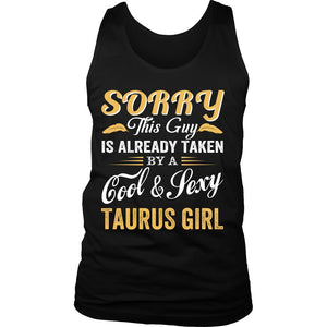 Love A Cool And Sexy Taurus Girl T-shirt teelaunch District Mens Tank Black S