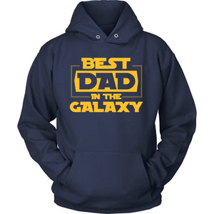 Best Dad In The Galaxy T-shirt teelaunch Unisex Hoodie Navy S