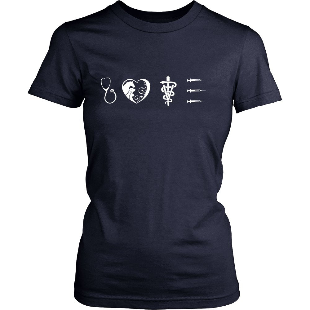Vet Tech - Limited Edition T-shirt T-shirt teelaunch District Womens Shirt Navy S