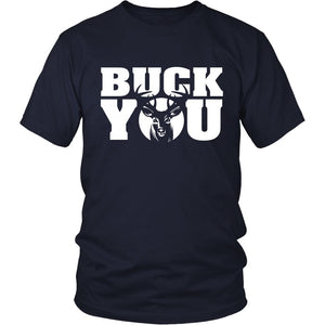 Buck You T-shirt teelaunch District Unisex Shirt Navy S